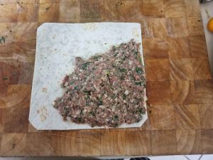 בשר על טורטיה