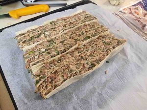 טורטיה שכבות שוכבות