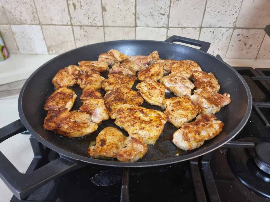 חריכת הפרגיות במחבת